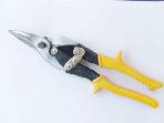 Straight aviation plier with one color plastic handle
