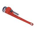 Heavy duty american type pipe wrench red color