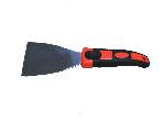 Double color rubber handle scrapper