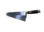 Black handle bricklaying trowel