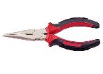 Heavy duty American type long nose plier nickel plated