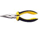 Heavy duty insulated handle American type side long nose plier polished