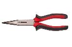 Double color insulated handle Germany type long nose plier,nickel plated
