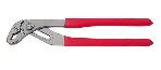 Red dipped handle water pump plier matt finish