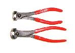 Germany type End cutting plier with red pvc insulated handle