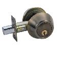 DEAD BOLT LOCK 102 ANTIQUE BRASS FINISH