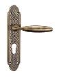 DOOR LOCK HANDLE IRON ALMUNIUM ANTIQUE BRASS FINISH