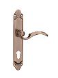 DOOR LOCK HANDLE IRON ALUMINIUM ANTIQUE COPPER FINISH