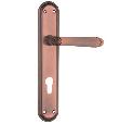 DOOR LOCK HANDLE IRON ALUMINIUM ANTIQUE COPPER FINISH