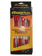 7pcs screwdriver set with transparent red plastic handle