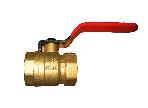 Brass ball valve with iron handle PVC insulated