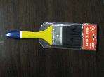 Paint brush with wooden handle & natural black bristle