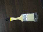 Paint brush with wooden handle & black natural bristle