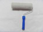 fabric roller brush with plastic handle
