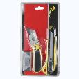 2pcs set utility knife in double blister card packing